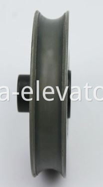 Hitachi Elevator Door Hanger Roller Curved Groove 20mm Length Shaft 65*13*6202